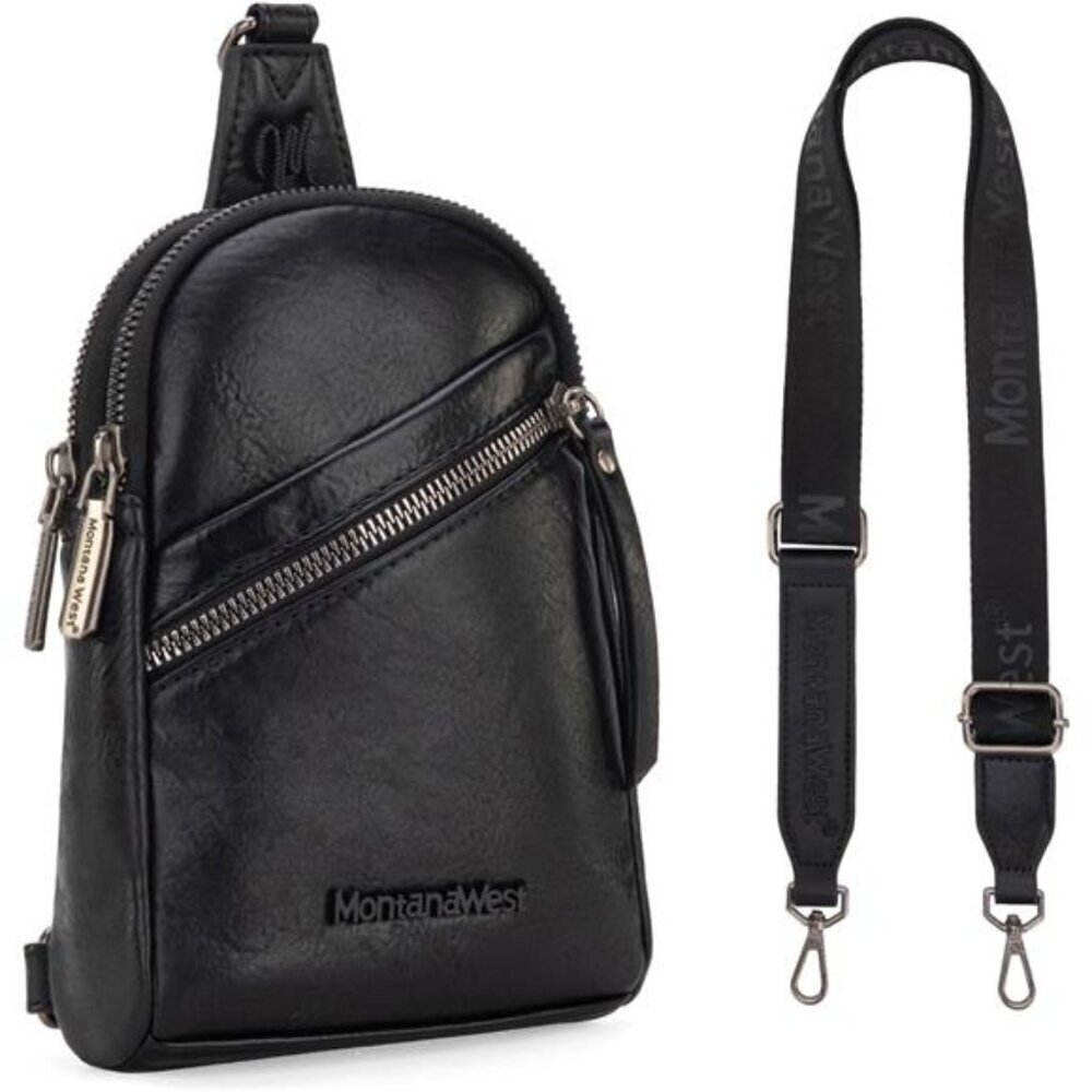 Montana West Small Crossbody Sling Bag for Women Cute Cross Body Fanny Pack - Picture 4 of 7